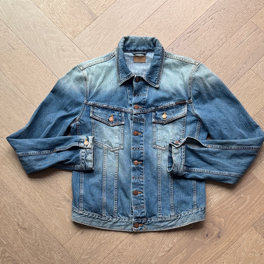 Nudie Jeans Blue Denim Jacket